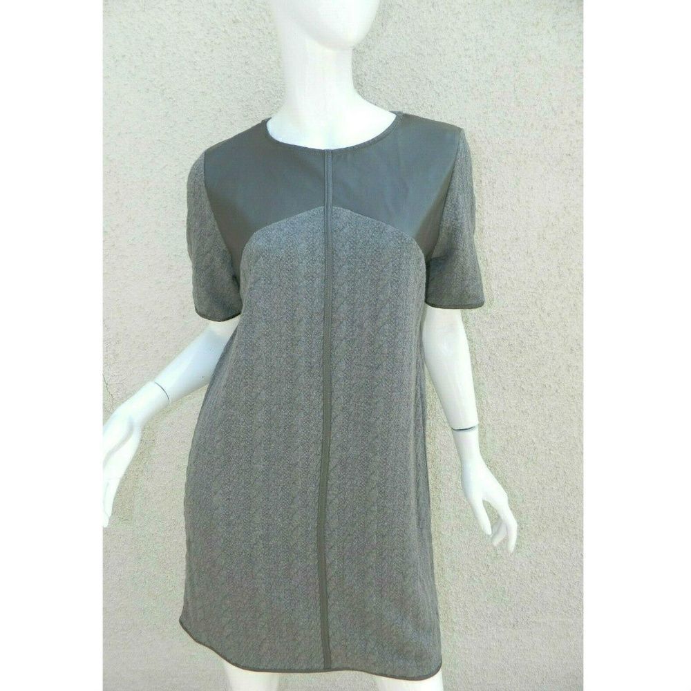 Bishop + Young‎ Dress Round Neck Sweater Gray Sz S